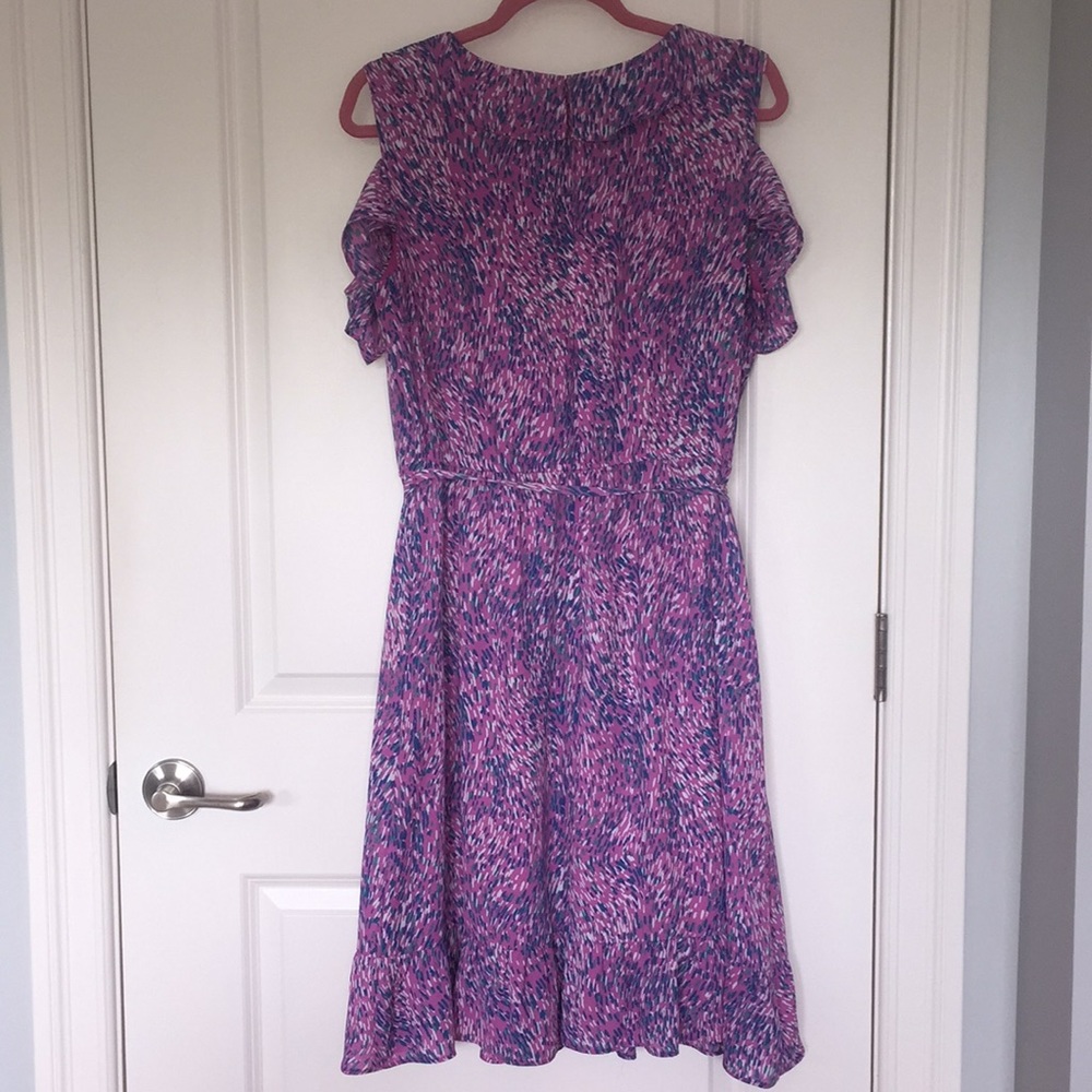Simply Styled A-Line Ruffle Dress - Abstract - Picture 4 of 10